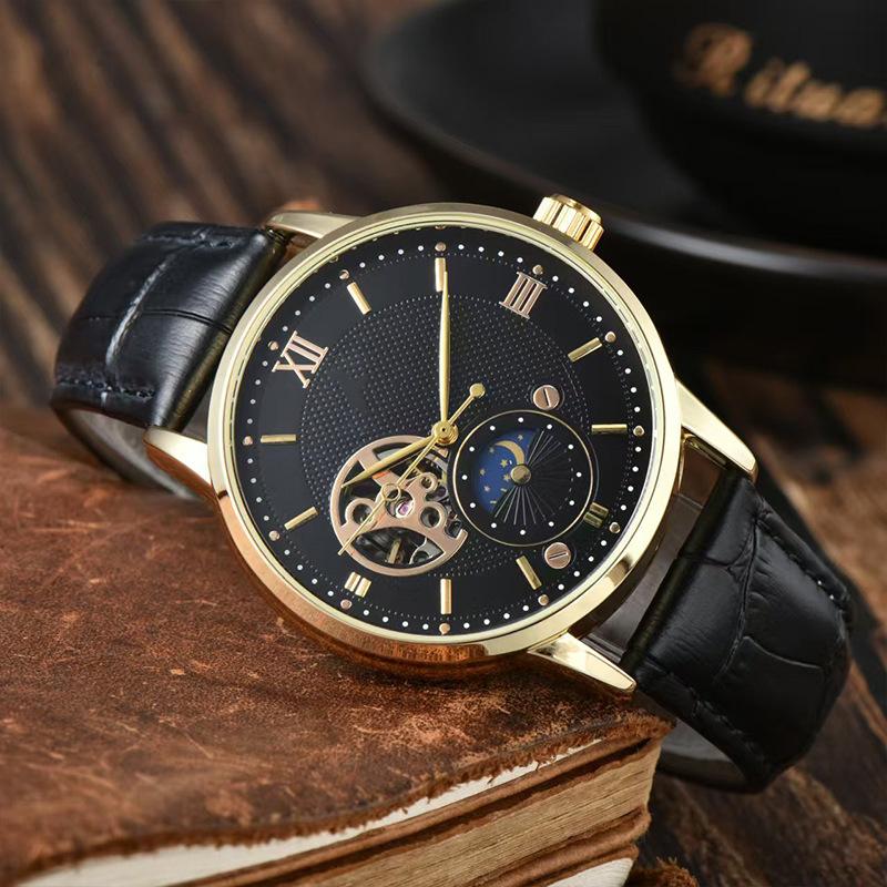 Herrenuhr, Vollautomatische Mechanische Uhr, Herrenuhr, Wasserdichtes Armband Tourbillon Uhr