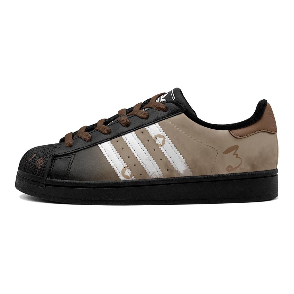 adidas Originals Superstar 2 Couple's, Wealth, Copper Coin, Old Money Style Low Top Skateboard Shoes Unisex Umber JI0079(TeamS2-S-BOX)
