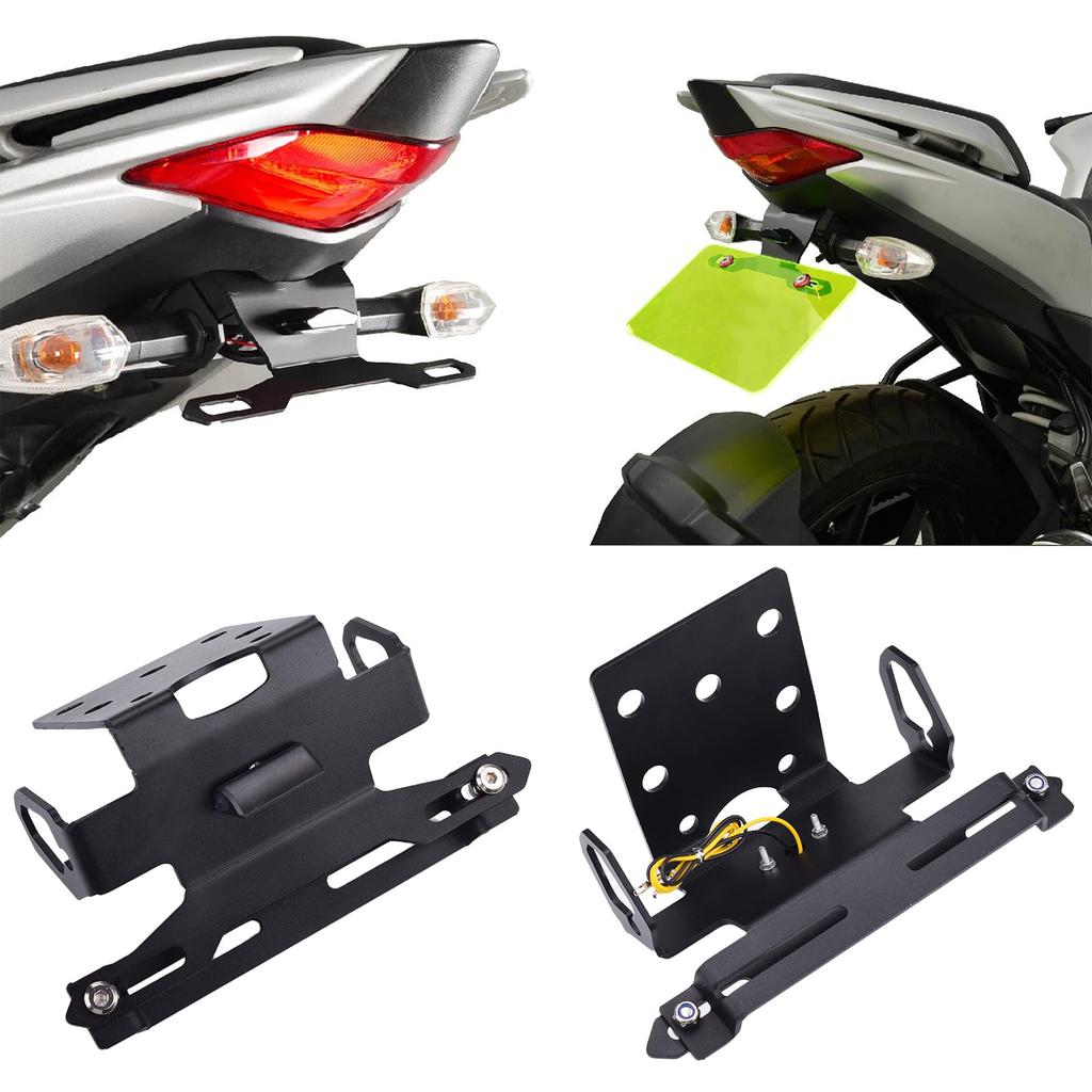 Motorcycle fender eliminator kit for Gixxer 250 (2020+), Gixxer SF250 (2020+), and Gixxer 150 (2020+).