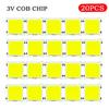 20 PZ/lotto LED COB Bianco Chip Integrato 5W 3V Alta Luminosità Spotlight Luce Tubolare Luce Portatile per Campeggio Lampadina LED Accessori