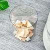 Clear Trash Can Large Capacity Household Garbage Bucket for Bedroom Living Room Office Multi Function Waste Basket