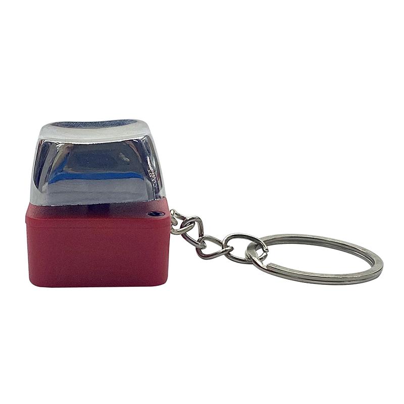 

Electric Shock Electric Keyboard Keychain Street Trick Novelty Item Fidget Keychain Shocking Handshake Trick Clicker Toy 1Pc червоний