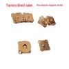 18mm Plum Blossom Hand-Sewn Magnetic Snap Button with Iron Concealed Buckle