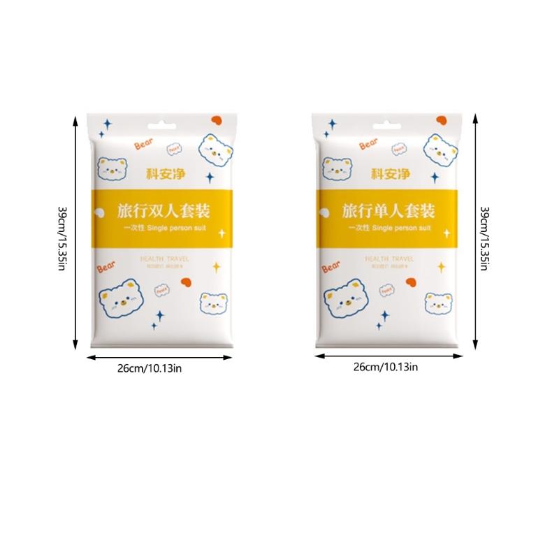 Single Use Bedding Set Portable Disposable Bed Sheet For Outdoor Travel Business Travel Sanitary Sleep Solution