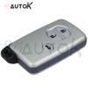 Car Key Shell Smart Key Case For Toyota Camry Prius Rav4 Avalon Corolla Land Cruiser Venza Car Key Case Fob 2/3/4 Buttons