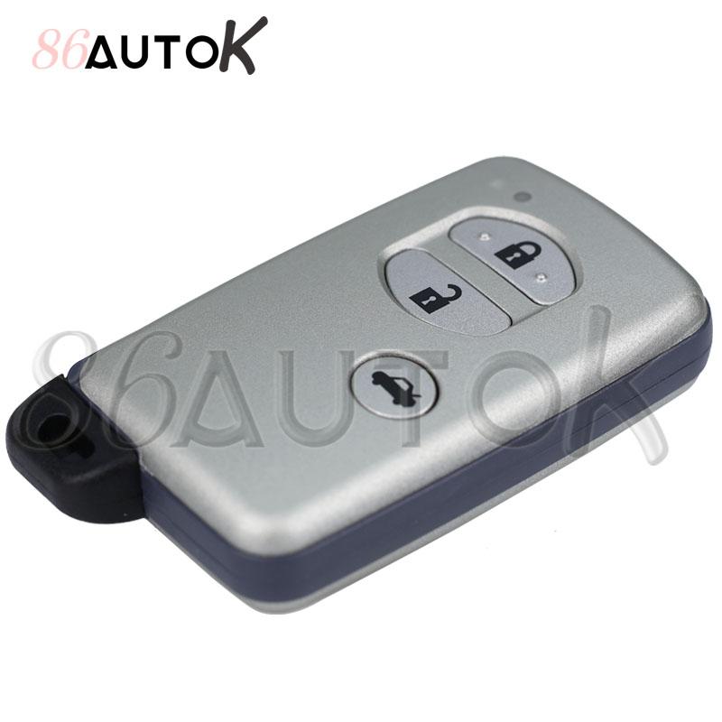 Car Key Shell Smart Key Case For Toyota Camry Prius Rav4 Avalon Corolla Land Cruiser Venza Car Key Case Fob 2/3/4 Buttons