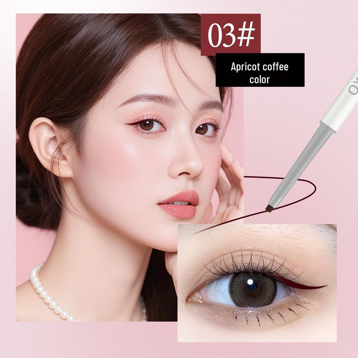 QXQY Silky Smooth Pigmented Eyeliner Gel Pencil – Smudge-Proof and Long-Lasting. 60mg