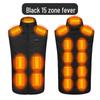 Unisex Smart Heated Vest with Temperature Control - Winter Warmth, Cotton, Plus Size