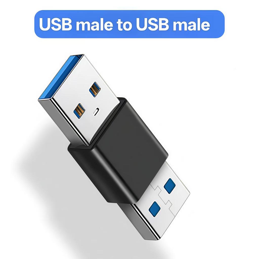 USB C to USB Adapter USB C Male to USB 3.0 Female OTG Adapter Fast Data Transfer and Charging, 3