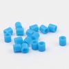 2000 Pieces Acrylic Fuse Beads Cylindrical Blue B Iron Beads 5mm Craft Handicraft Supplies Huey Craft Materials Huey H1928s22 Hole 2.9mm