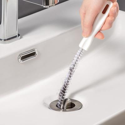 Pipe Dredging Brush Long Clean Kitchen Bathroom Hair Sewer Sink Cleaning  Pipe Flexible Cleaner Clog Plug Hole Remover Tool