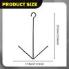 Bird Feeder Hanging Orange Lightweight Feeding Tool Versatile with Hook Fruit Holder for