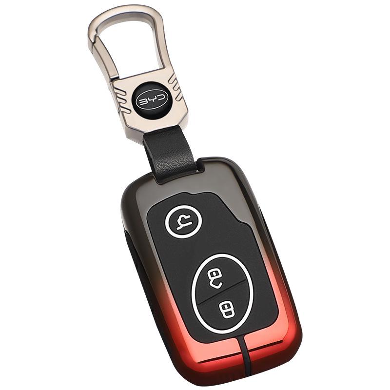 BYD F3 Key Cover for Old Models G3/F0/S6/S7/E6/L3 - High-End Men's Remote Control Car Bag Cover