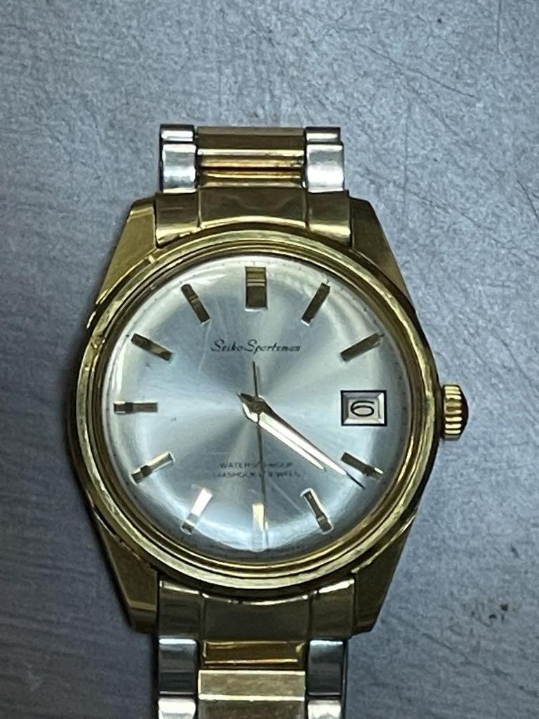 [USED] SEIKO Sportsman 6602-9981 Gold Manual Winding