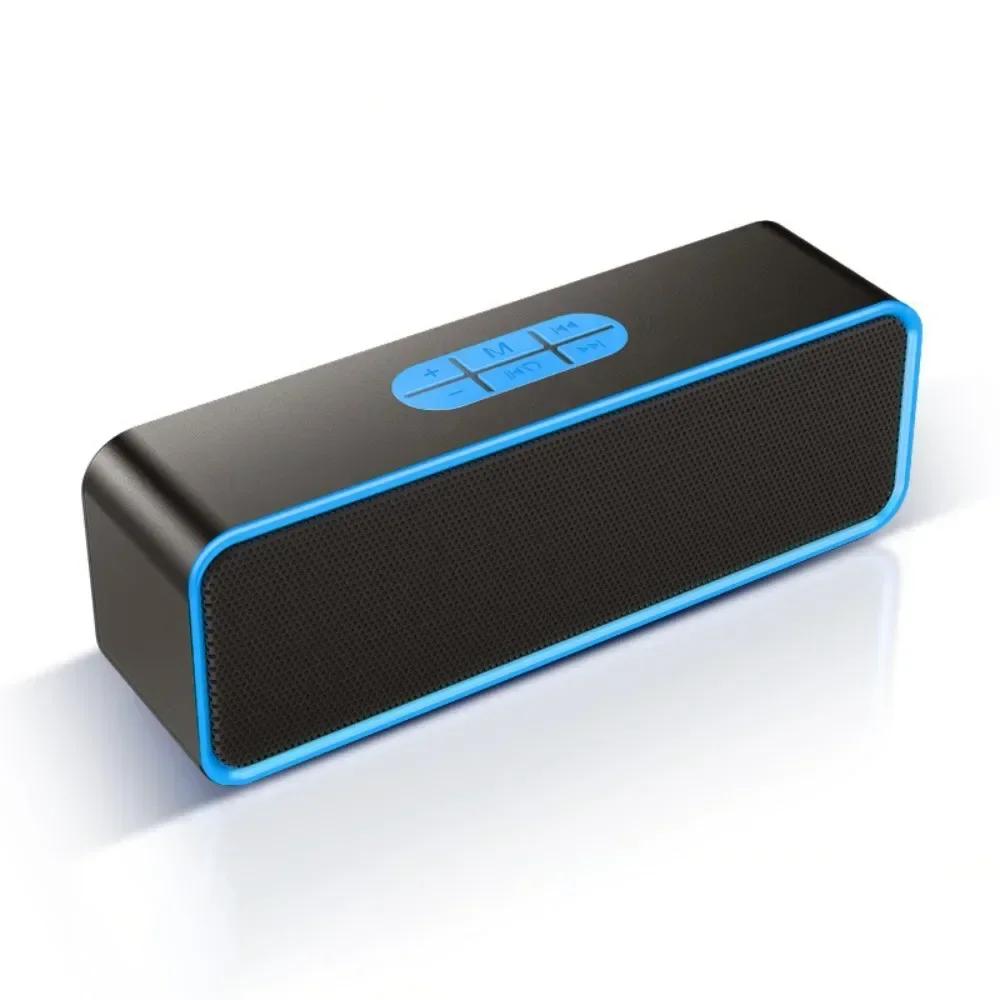 

с режимом FM Hifi Sound IPX5 Водонепроницаемый наружный портативный беспроводной двойной рупорный громкоговоритель стереодинамик Bluetooth-динамик