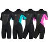2mm Neoprene Diving Womens Mens Short Sleeve Wetsuit Swim Wet Suit XS-3XL