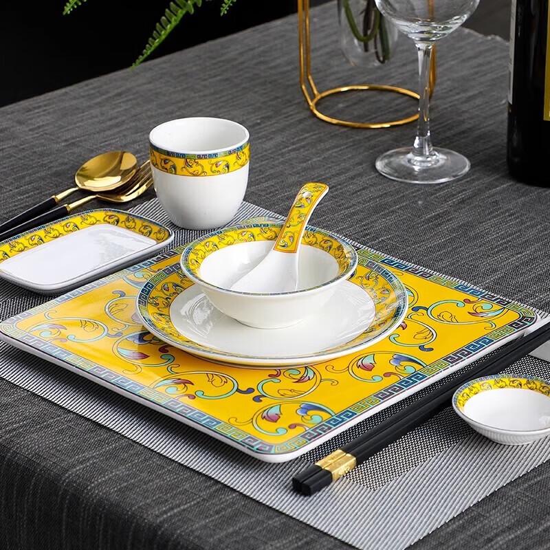 Ceramic European Style Dinner Plate