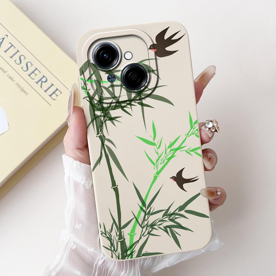 Cute Panda For Tecno Spark Go 1 2024 Case Soft Silicone Cover For Tecno Spark Go 2025 SparkGo 1 Go1 Pop 9 Pop9 Case Bags 6.67"