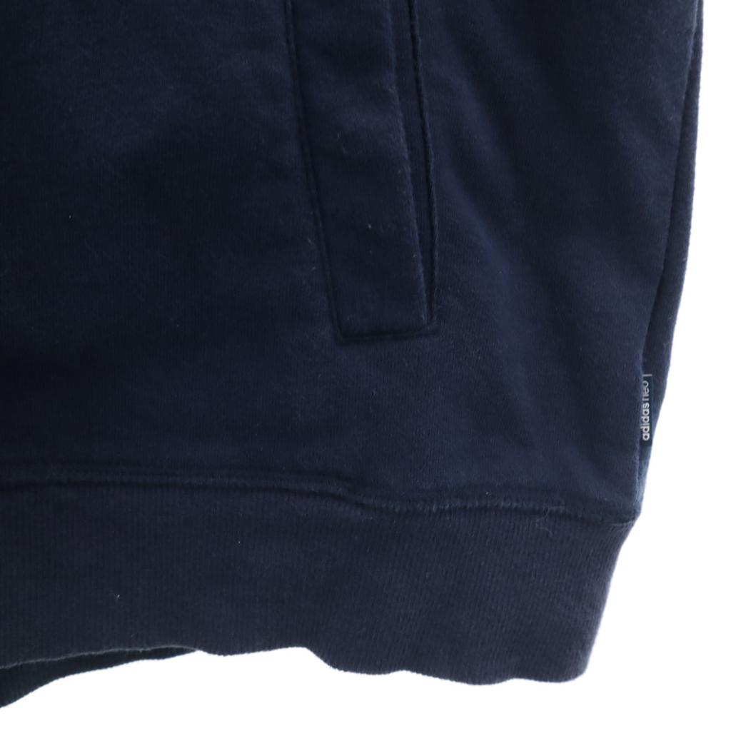 adidas NEO Long sleeve sweat Zip hoodie L Navy Men's Used
