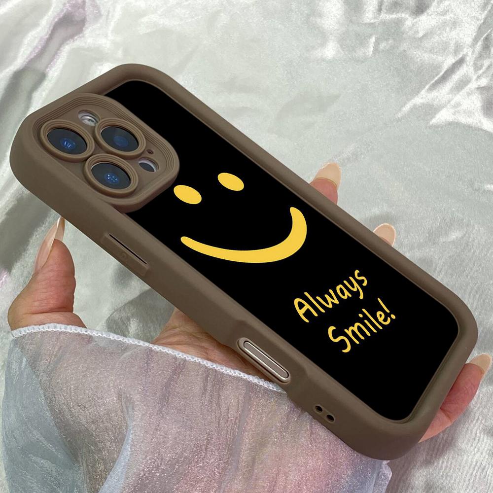 JT13 Always Smile! Realme 14 15 Huawei P40 Honor 70 90 Infinix Tecno itel Motorola Google All Model Angel eyes Soft TPU Phone Case