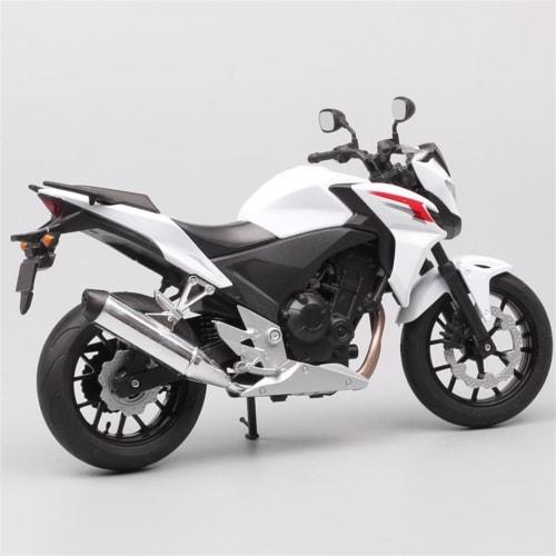 1:18 Scale Diecast Metal Motorcycle Model Kit Fits Honda CB500 F CB500F 2014 (With Foam Box)