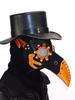 Grappig Middeleeuws Pestdoktersmasker Leer Zwart Snavelmasker Dokter Halloweenmasker Steampunk PU Vogels Cosplay Doctour De Peste