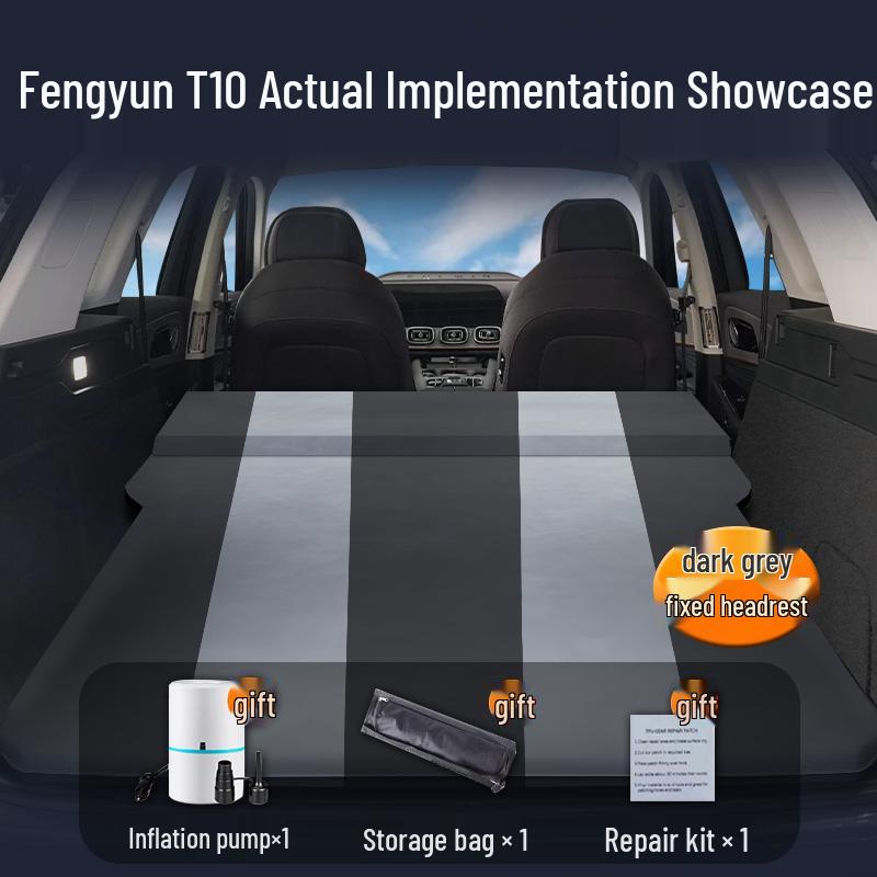 Chery Fengyun T10 Car Mattress: Automatic Inflatable Trunk Bed & Rear Seat Sleeping Mat