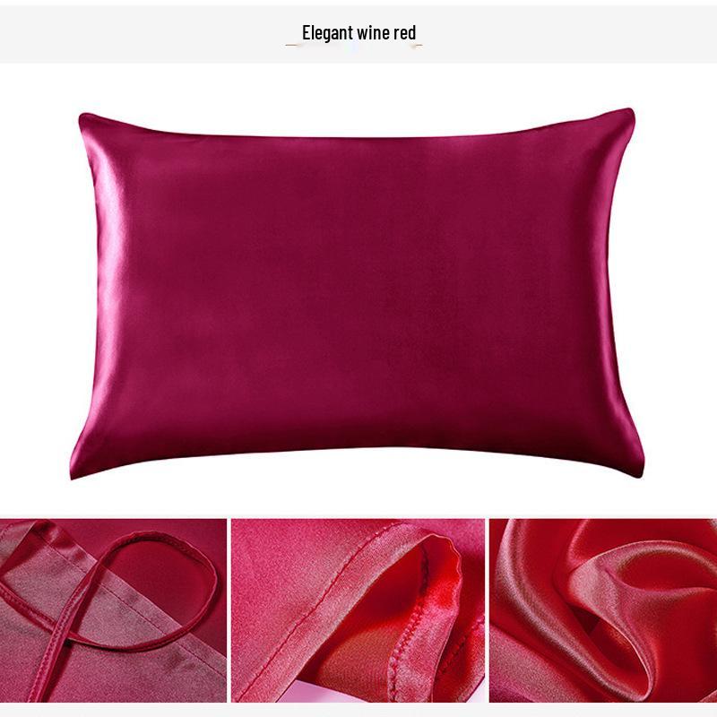 Premium 100% Mulberry Silk Pillowcase for Home & Wedding Usage
