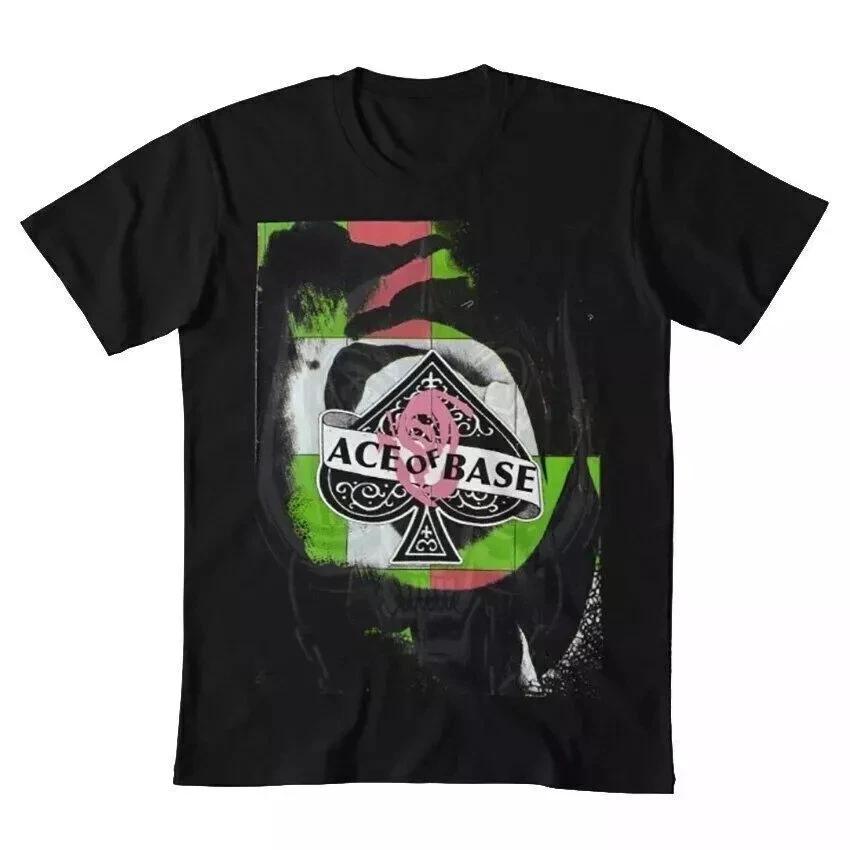 Vintage Ace of Base Music Lover Cotton Black All Size Unisex Classic Shirt.webp