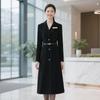 Women's Autumn/Winter Wool Blend Long Overcoat