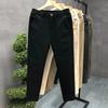 Herren Freizeithose Sommer Trendige Dünne Baumwolle Kleine Gerade Hose Businesshose