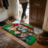 Cute Cartoon Kawaii EEddsworlds Floor Mat Soft Flannel Absorbent Mat Non-Slip Rug Home Bedroom Bathroom