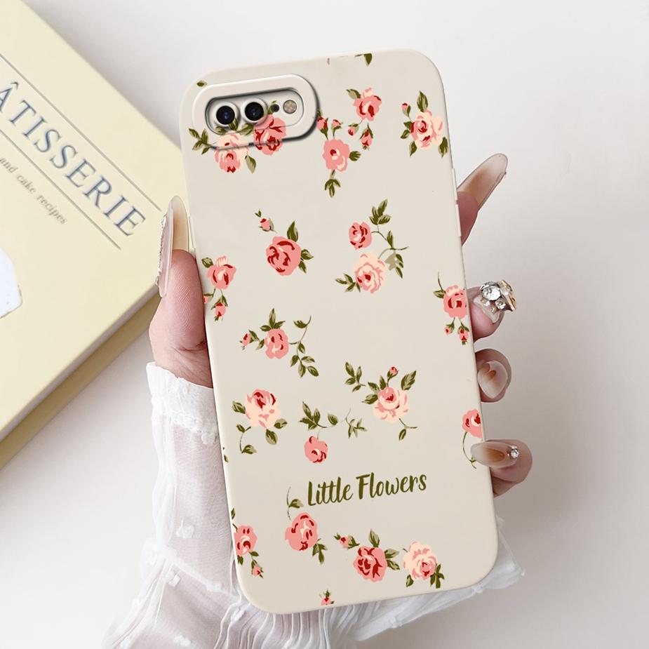 For Apple iPhone 7 Plus Case iPhone8 Plus Luxury Candy Painted Cover Shockproof Phone Case For iPhone 8 iPhone7 Plus Soft Fundas