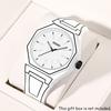 Trend Line Two-Dimensional Comic Watch Art Personality Student Watch