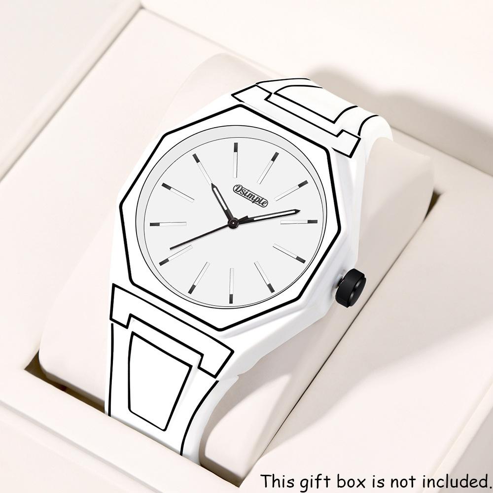 Trend Line Two-Dimensional Comic Watch Art Personality Student Watch
