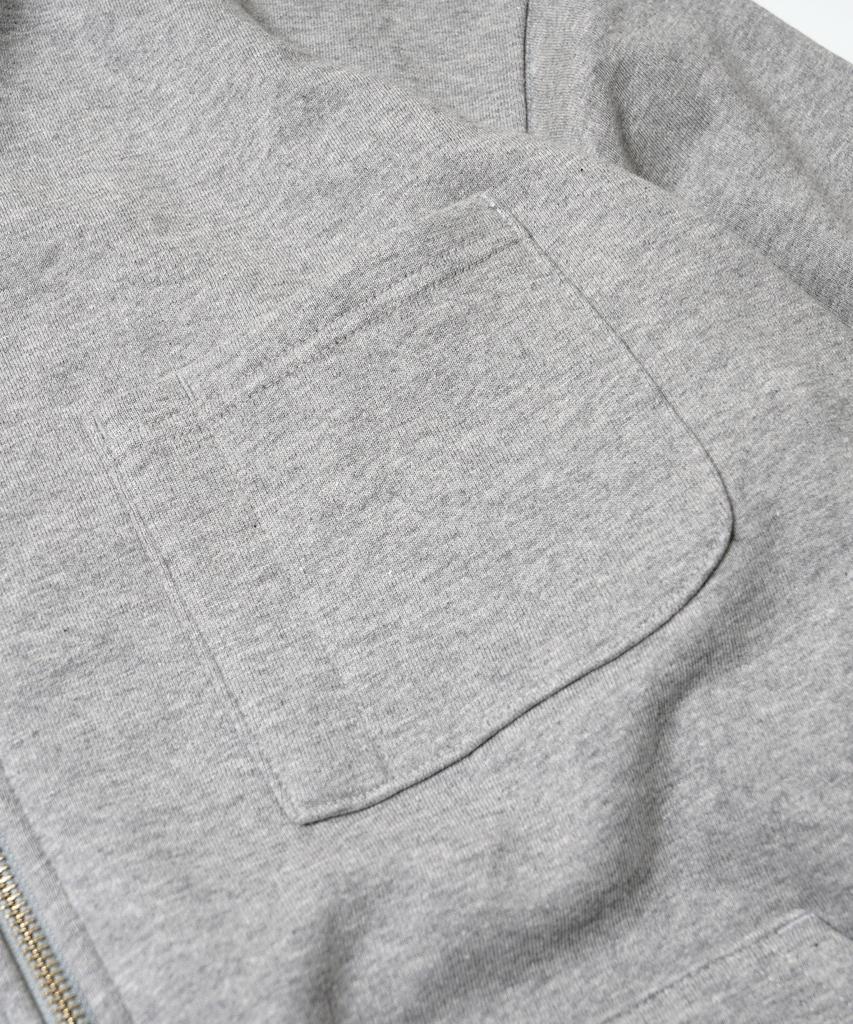 Frizmworks Heavyweight Sweat Zip Up Cardigan _ Gray