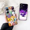P-Pokemons GO P-Pikachus Gengar Cover for Motorola Moto G86 G14 G35 G34 G45 G55 G67 G75 G85 G24 G15 G54 G57 Power Phone Case