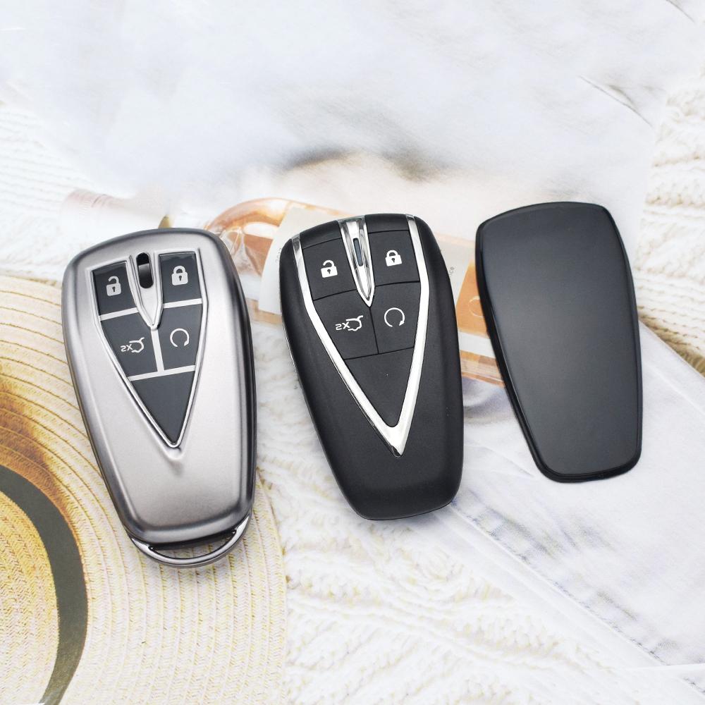 For Changan Eado Unit CS35plus CS55plus CS75plus Smart Protected Car Key Case Cover Interior Accessories