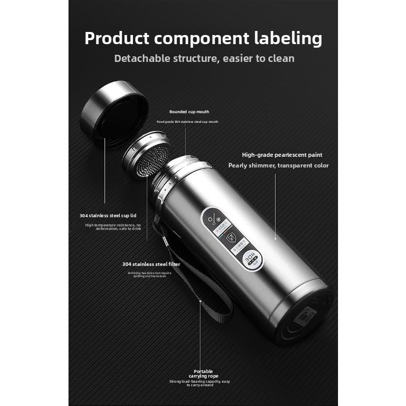 Trustworthy Stainless Steel Outdoor Sports Water Bottle, Portable Car-mounted Hanging Water Cup, Portable Insulated Coffee Cup