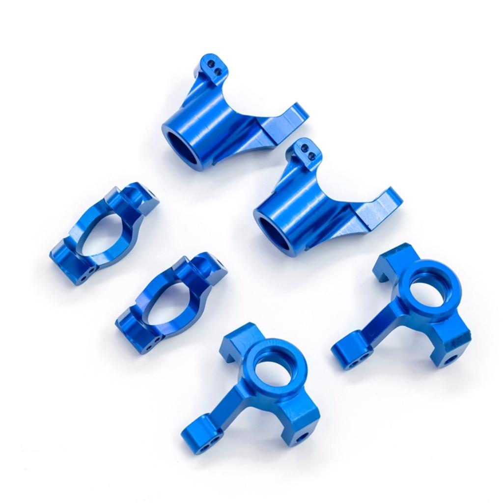 Aluminum Caster Blocks C-Hubs Steering Block Stub Axle Carriers Knuckles Set  Replacement for TRAX4