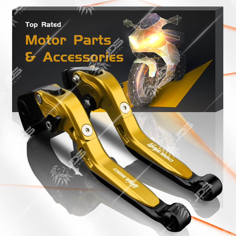 For Kawasaki Ninja 650 Ninja650R ER-6F 2017-Present Clutch Lever Brake Lever Set Folding Handle Levers Motorcycle