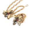 Bohemian Multi-layer Flower Bamboo Chain Multi-color Stamen Personalized Bracelet Necklace Set