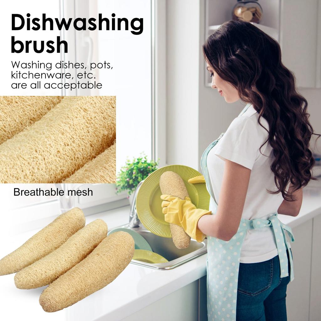 Natural Loofah - The Ultimate Eco-Friendly Cleaning Tool!
