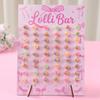 Arched Design Lollipop Stand Wood Lollipop Holder Charming Lolli Display Rack  Party Supplies