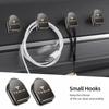 2Pcs Metal Car Styling Hooks Interior Storage Holder Accessories For Model 3 Model S Model X Model Y Cybertruck Roadster