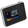 Wther Station Clock Temperature Humidity LCD Color Display LED Backlight Snooze Function Projection Alarm Clock