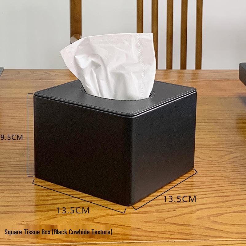 

Креативная многоцелевая кожаная коробка для салфеток для дома, отеля, ресторана, KTV