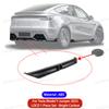 For Tesla Model Y Juniper 2025 Rear Bumper Side Corner Diffuser Lip Splitters Lower Corner Spoiler Aprons Wrap Angle Accessories