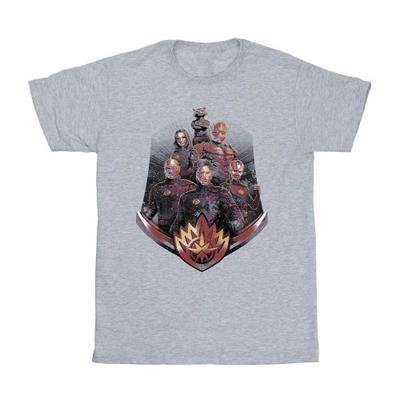 Guardians Of The Galaxy Volume 3 Girls Group Pose Distressed T-Shirt