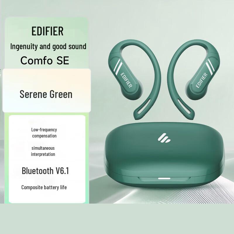 Edifier Comfo SE Open-Ear True Wireless Bluetooth Sport Earbuds